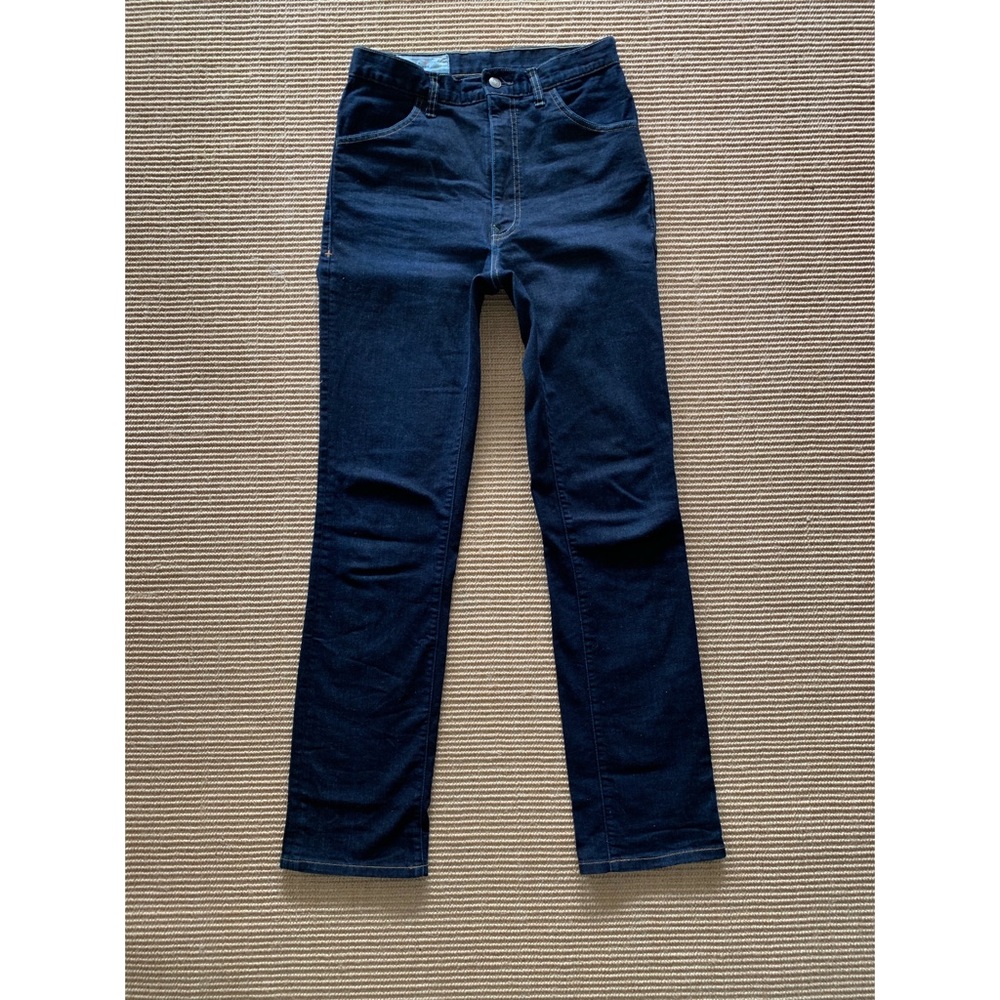 Madewell Cali Demi Boot Lucille 27 T blue jeans